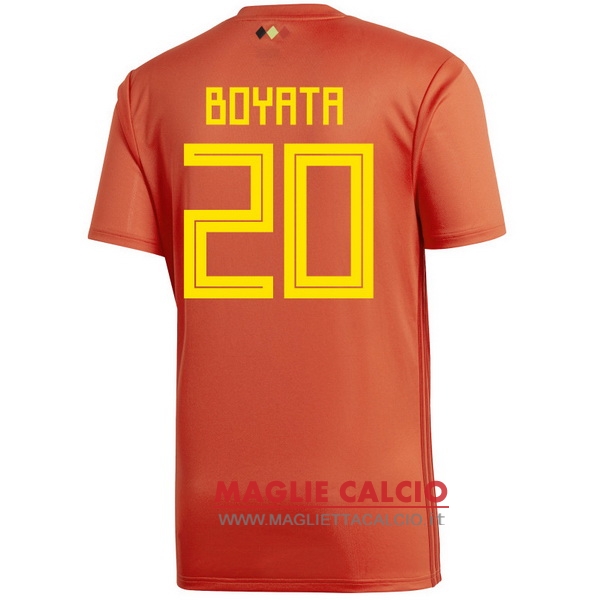 nuova maglietta belgio 2018 boyata 20 prima
